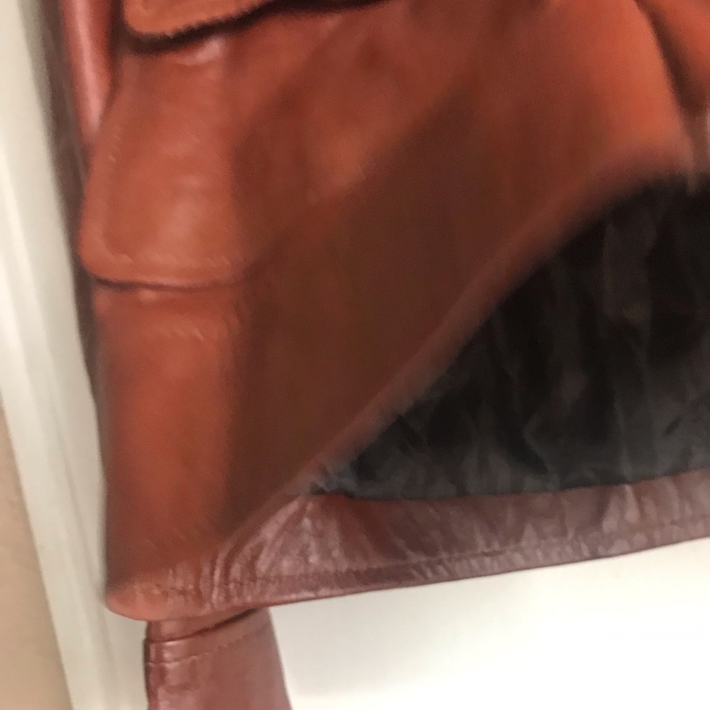 Brown Leather Jacket - Picture 9 of 14